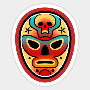 Luchador - clean design Sticker